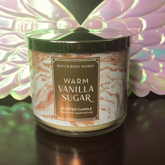 BBW 3 wick candle Warm Vanilla Sugar